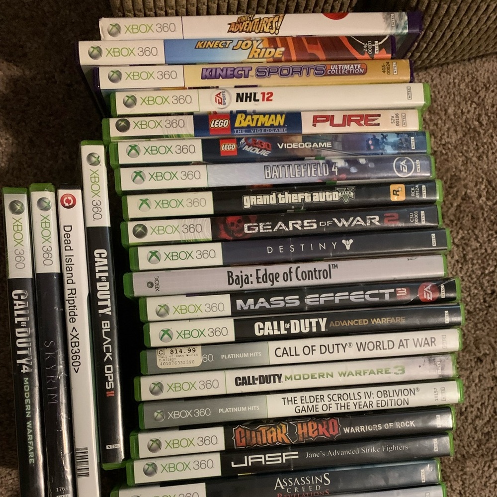 XBox 360 Games Lot- OPEN TO OFFERS!!!